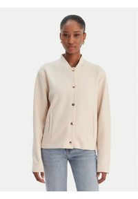 JOOP! Kardigan Tobina 30100415 Beżowy Regular Fit. Kolor: beżowy. Materiał: syntetyk #1