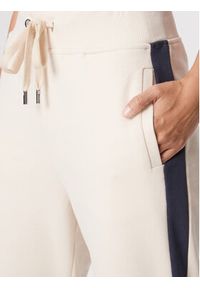 Weekend Max Mara Spodnie dresowe Ululato 57860429 Beżowy Regular Fit. Kolor: beżowy. Materiał: bawełna, dresówka