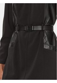DKNY Sukienka codzienna DD3G1608 Czarny Regular Fit. Okazja: na co dzień. Kolor: czarny. Materiał: syntetyk. Typ sukienki: proste. Styl: casual #5
