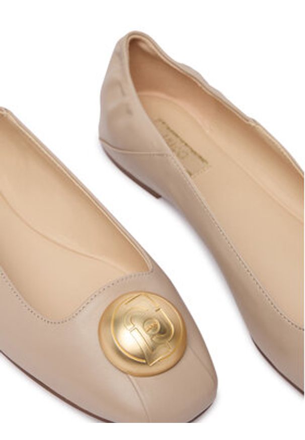 Liu Jo Baleriny Birgitte 09 SA6033 P0062 Różowy. Kolor: różowy. Materiał: skóra