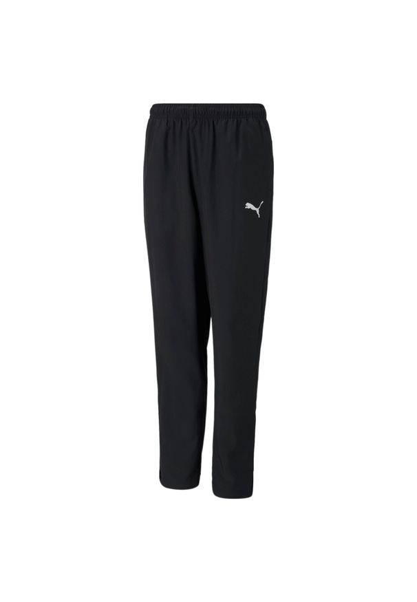 Puma Spodnie Teamrise Sideline Jr 65732903. Kolor: czarny. Sport: piłka nożna