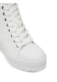 DKNY Sneakersy Clary K1603246 Biały. Kolor: biały. Materiał: skóra #5