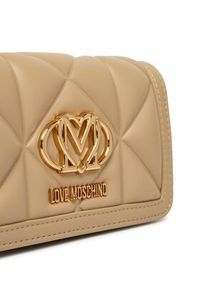 Love Moschino - LOVE MOSCHINO Torebka JC5640PP0OLC0209 Beżowy. Kolor: beżowy. Materiał: skórzane #6
