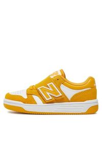 New Balance Sneakersy PHB480WA Żółty. Kolor: żółty. Materiał: skóra #4