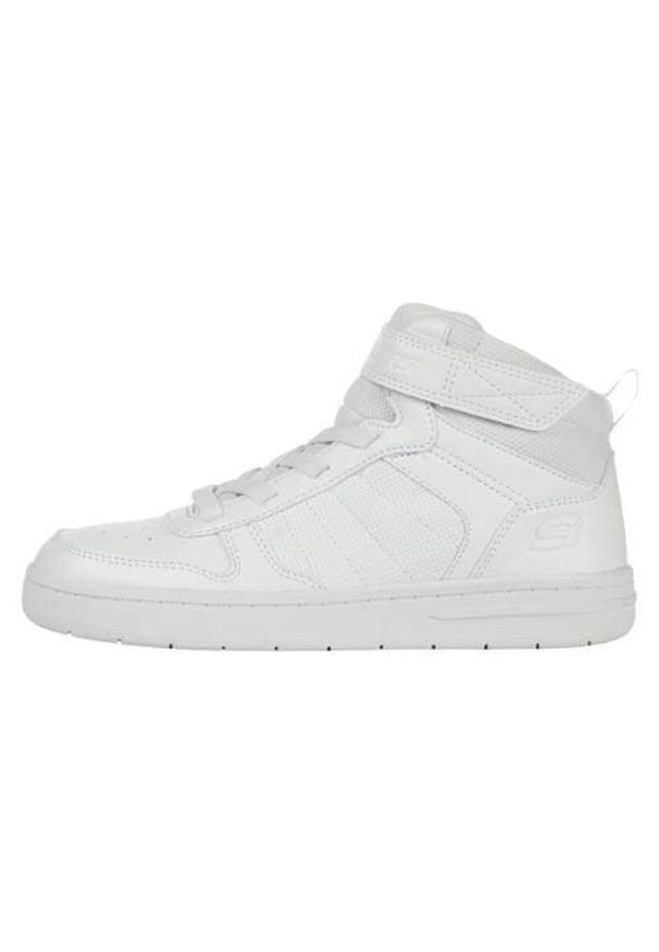 skechers - Buty do chodzenia dla dzieci Skechers Smooth Street Vorr. Kolor: biały. Materiał: syntetyk, materiał. Szerokość cholewki: normalna. Model: Skechers Sport. Sport: turystyka piesza