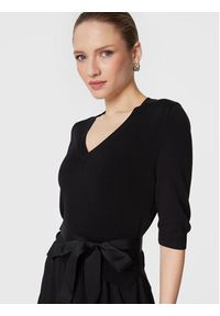 TwinSet - TWINSET Sukienka dzianinowa 231TP3251 Czarny Regular Fit. Kolor: czarny. Materiał: dzianina, syntetyk #5