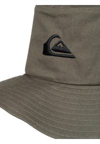 Quiksilver - Kapelusz typu boonie safari dla Mężczyzn BUSHMASTER Brązowy. Kolor: czarny. Materiał: materiał, bawełna. Wzór: haft