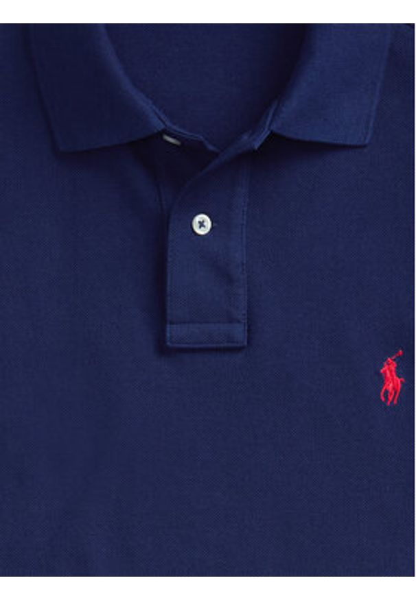 Polo Ralph Lauren Polo 710783656012 Granatowy Classic Fit. Typ kołnierza: polo. Kolor: niebieski. Materiał: bawełna