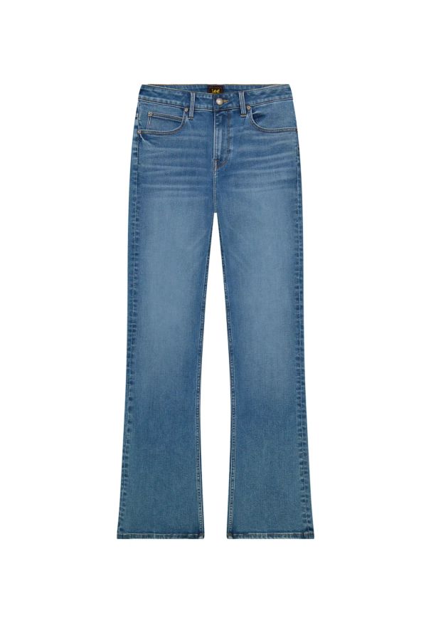 Lee - DAMSKIE SPODNIE LEE BREESE BOOT SAPPHIRE POND 112378934