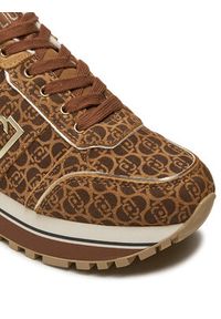 Liu Jo Sneakersy Maxi Wonder 71 BF4003 PX195 Brązowy. Kolor: brązowy. Materiał: skóra, zamsz #6