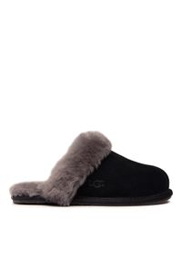 Ugg Kapcie W Scuffette II 1106872 Czarny. Kolor: czarny. Materiał: skóra