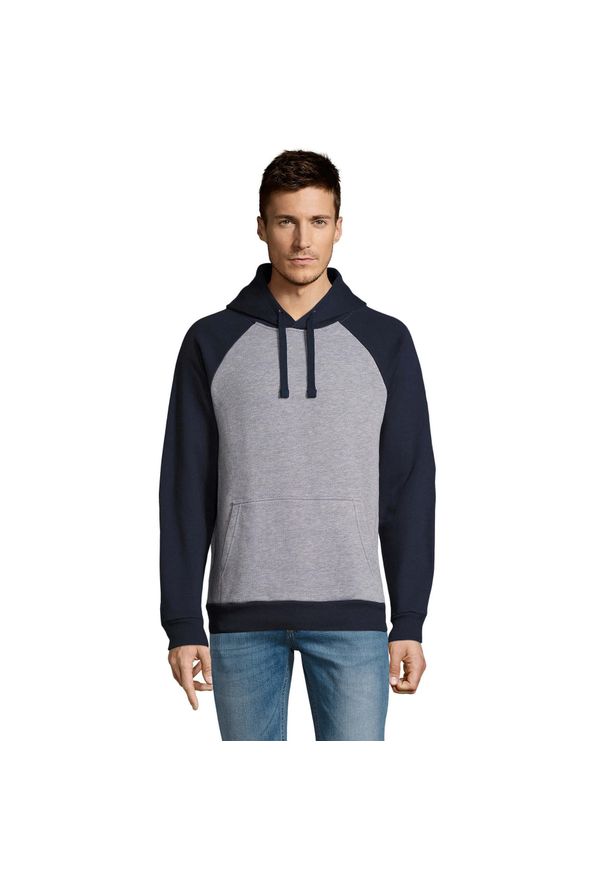 SOL'S - Bluza Unisex Dla Dorosłych Seattle. Kolor: wielokolorowy, niebieski, szary