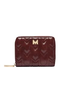 MEXX Portfel CEO-MEXX-W1-003-AW26 Bordowy. Kolor: czerwony. Materiał: skóra #1