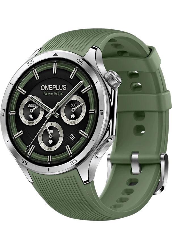 ONEPLUS - Smartwatch OnePlus Watch 3 46 mm GPS Zielony (Emerald Titanium). Rodzaj zegarka: smartwatch. Kolor: zielony