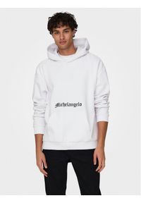 Only & Sons Bluza Apoh 22028208 Biały Relaxed Fit. Kolor: biały. Materiał: syntetyk, bawełna #1