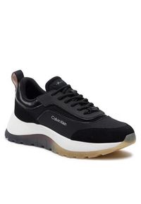 Calvin Klein Sneakersy Runner Lace Up Mesh Mix HW0HW01905 Czarny. Kolor: czarny. Materiał: mesh #4
