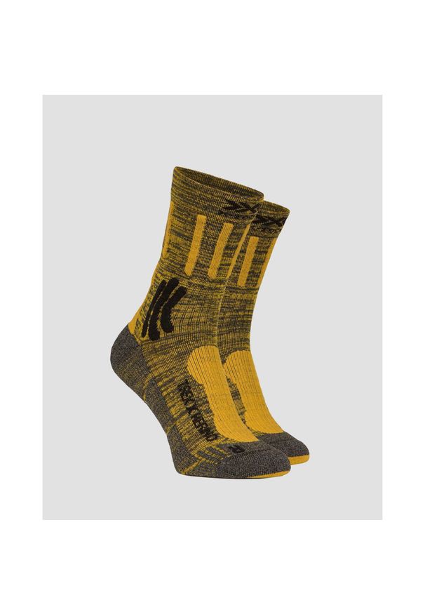 Skarpety trekkingowe X-Socks Trek X Merino 4.0. Kolor: żółty. Sport: outdoor