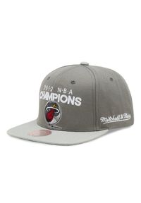 Czapka z daszkiem Mitchell & Ness. Kolor: szary