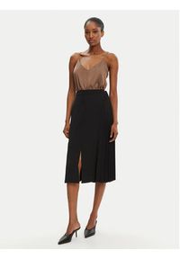 Rinascimento Spódnica midi CFC0122491003 Czarny Regular Fit. Kolor: czarny. Materiał: syntetyk #6