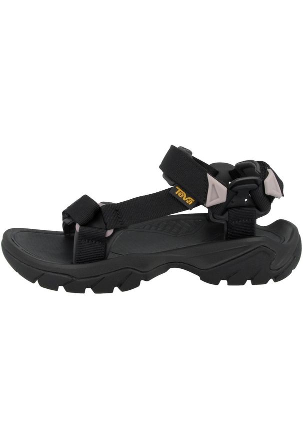 Buty do chodzenia damskie Teva Terra Fi 5 Universal. Zapięcie: rzepy. Kolor: czarny. Materiał: materiał, syntetyk. Sport: turystyka piesza