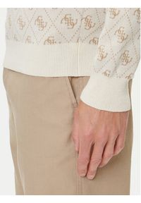 Guess Sweter M5YR10 Z3OE2 Écru Regular Fit. Materiał: syntetyk #5