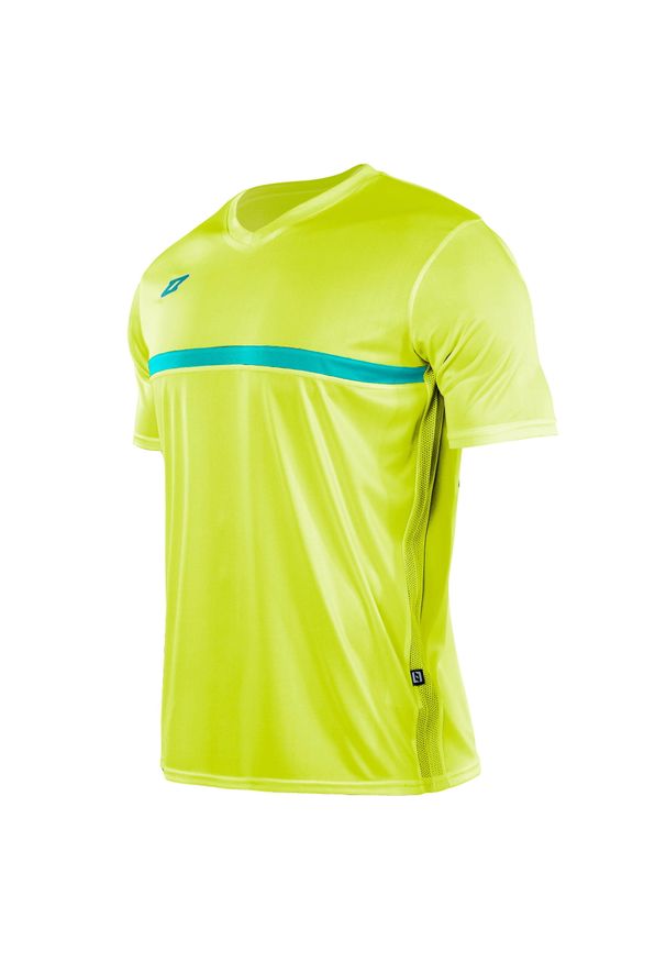ZINA - Koszulka piłkarska dla dzieci Zina Formation Junior. Kolor: zielony, wielokolorowy, żółty. Sport: piłka nożna