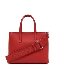 Calvin Klein Torebka Ck Must Small Tote K60K612904 Czerwony. Kolor: czerwony. Materiał: skórzane #3