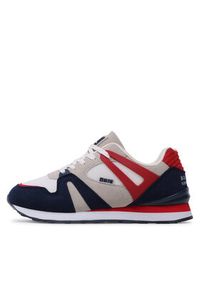 BIG STAR SHOES - Big Star Shoes Sneakersy LL274950 Czerwony. Kolor: czerwony. Materiał: skóra ekologiczna #5
