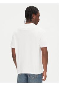 Tommy Jeans T-Shirt Paisley Flag DM0DM20810 Écru Relaxed Fit. Materiał: bawełna. Wzór: paisley #4