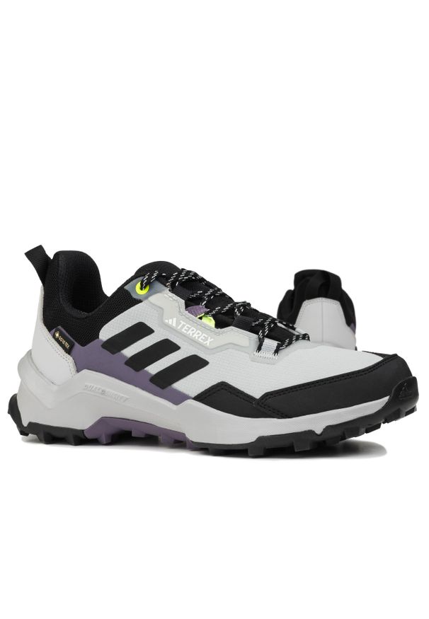 Buty damskie terkingowe z Gore-Tex Adidas TERREX AX4. Kolor: czarny, fioletowy, szary, wielokolorowy. Technologia: Gore-Tex. Model: Adidas Terrex