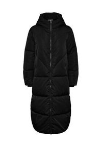 YAS Płaszcz zimowy 26030707 Czarny Regular Fit. Kolor: czarny. Materiał: syntetyk. Sezon: zima #4
