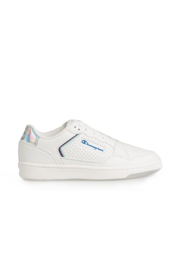 Champion Sneakersy "Arizona" | S10975 | Arizona | Kobieta | Biały. Kolor: biały. Materiał: skóra ekologiczna, materiał. Wzór: aplikacja