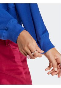 Adidas - adidas Bluza Adicolor Essentials Crew Sweatshirt IA6501 Niebieski Relaxed Fit. Kolor: niebieski. Materiał: bawełna #6