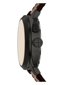 Fossil Zegarek Machine Big Tic FS6165 Brązowy. Kolor: brązowy. Materiał: skóra #2