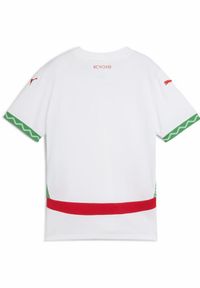 Puma - Koszulka wyjazdowa dla dzieci Maroc CAN 2025. Kolor: biały, czerwony, wielokolorowy, zielony