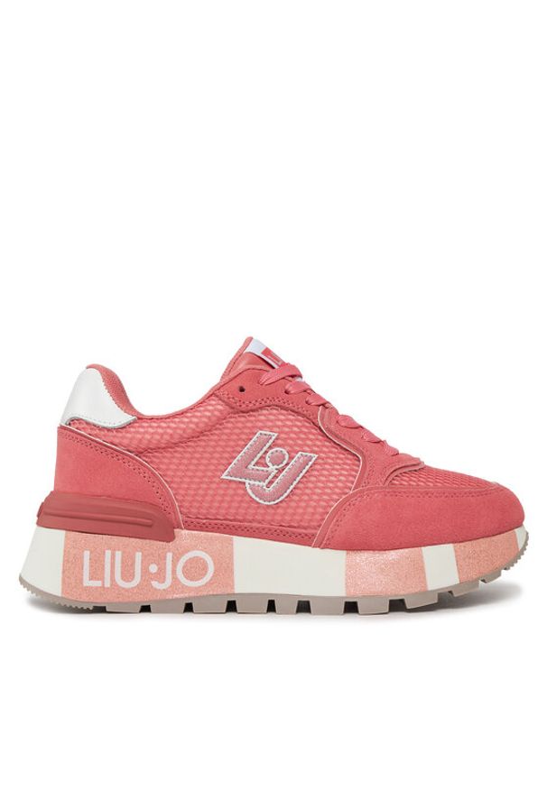Liu Jo Sneakersy Amazing 25 BA4005 PX303 Różowy. Kolor: różowy. Materiał: materiał