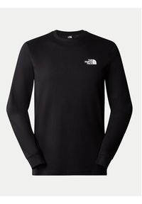 The North Face Longsleeve Redbox NF0A87NN Czarny Regular Fit. Kolor: czarny. Materiał: bawełna. Długość rękawa: długi rękaw #3