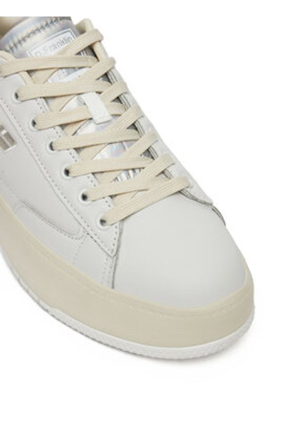 D.Franklin Sneakersy DFSH321094 Biały. Kolor: biały. Materiał: skóra