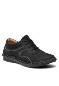 Półbuty Lasocki EGRI-05 Black. Kolor: czarny. Materiał: skóra, nubuk #1