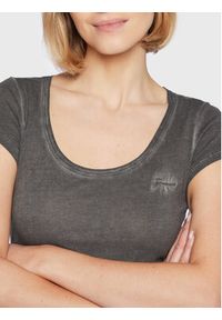 Guess T-Shirt Script Logo W2GI52 K9SN1 Szary Regular Fit. Kolor: szary. Materiał: bawełna #3