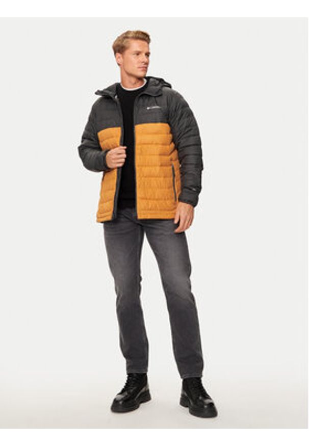 columbia - Columbia Kurtka zimowa Powder Lite™ II 2086944 Żółty Regular Fit. Kolor: żółty. Materiał: syntetyk. Sezon: zima