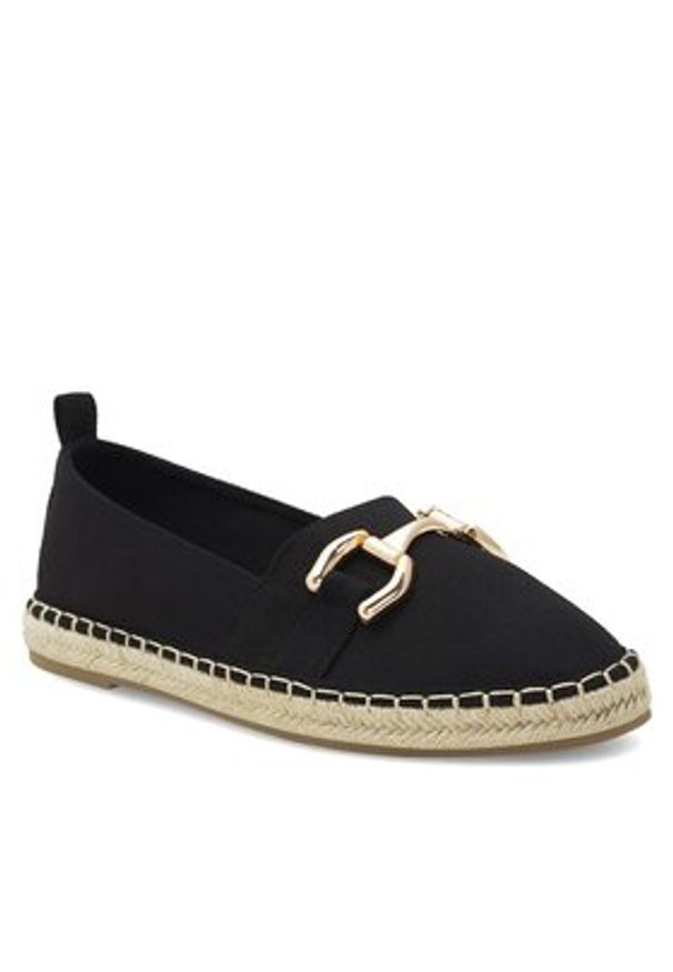 DeeZee Espadryle WSS21182-01 Czarny. Kolor: czarny. Materiał: materiał