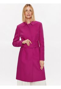 Ted Baker Płaszcz przejściowy Isolde 266200 Różowy Regular Fit. Kolor: różowy. Materiał: bawełna #1