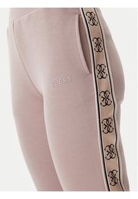 Guess Spodnie dresowe V2YB15 KB3P2 Beżowy Regular Fit. Kolor: beżowy. Materiał: bawełna #3