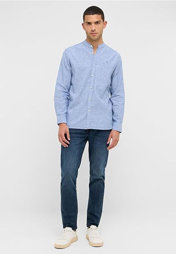 Męskie Spodnie Jeansowe Mustang Style Orlando Slim Denim Blue 1016626 5000 682