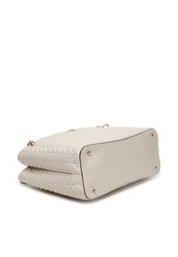 Guess Torebka Cheryl HWTQ97 20220 Kremowy. Kolor: kremowy. Materiał: skórzane #5