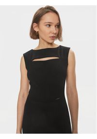 Calvin Klein Sukienka koktajlowa K20K207035 Czarny Slim Fit. Kolor: czarny. Materiał: syntetyk. Styl: wizytowy #3