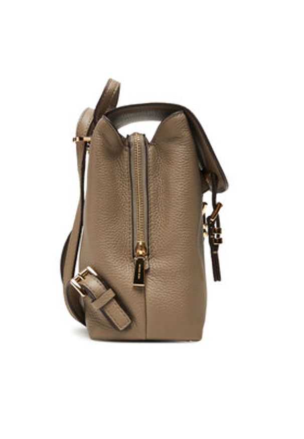 MICHAEL Michael Kors Plecak Quinn 30T5GQNB0L Beżowy. Kolor: beżowy. Materiał: skóra