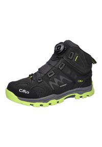 Buty trekkingowe dziecięce CMP Kiruna Mid Fitgo Fleece Wp. Kolor: zielony, szary, żółty, wielokolorowy. Sport: turystyka piesza