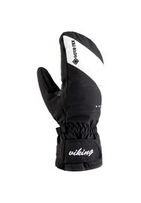 Viking - Rękawice narciarskie damskie VIKING Sherpa GTX Mitten Ski Lady. Kolor: czarny, biały, wielokolorowy. Technologia: Gore-Tex. Sport: narciarstwo
